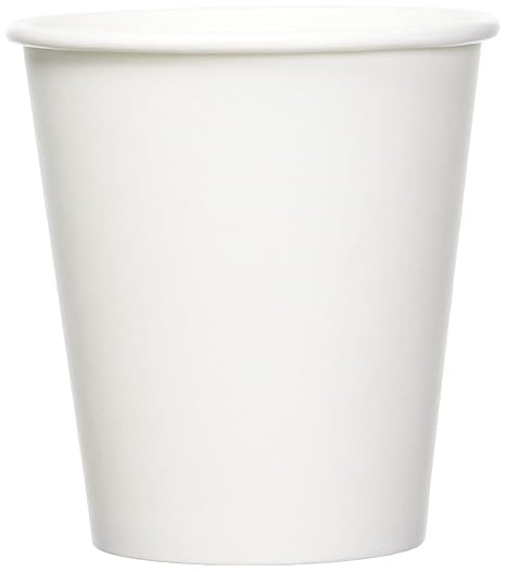 8oz Paper Hot Cup, White, 1000/Cs - 95002